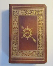 Rare AMSCO Amy Vanderbilt's New Complete Book of Etiquette Leather 1967 Doubleda