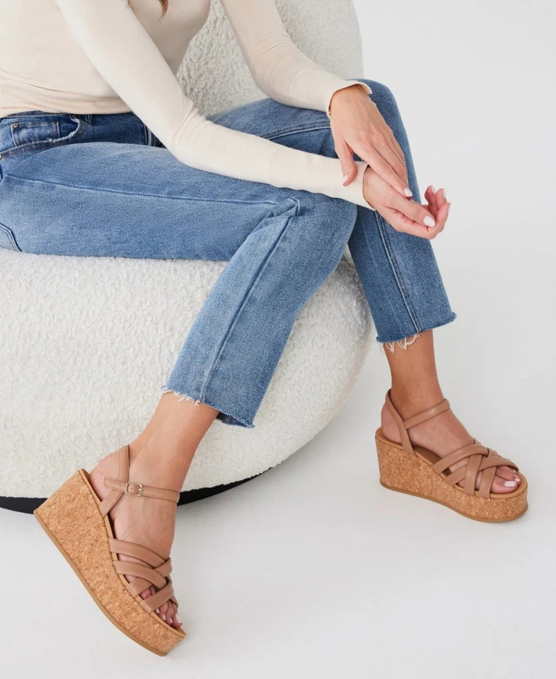 Vinette Womens Slip on Wedges Slingback Sandals Anne Klein - Image 4 of 4