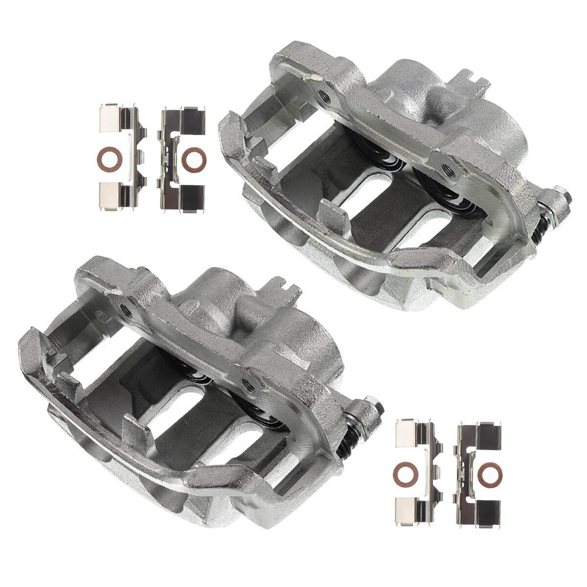 2x Brake Calipers Front Left & Right for Nissan Frontier Pickup D21 with Bracket eBay