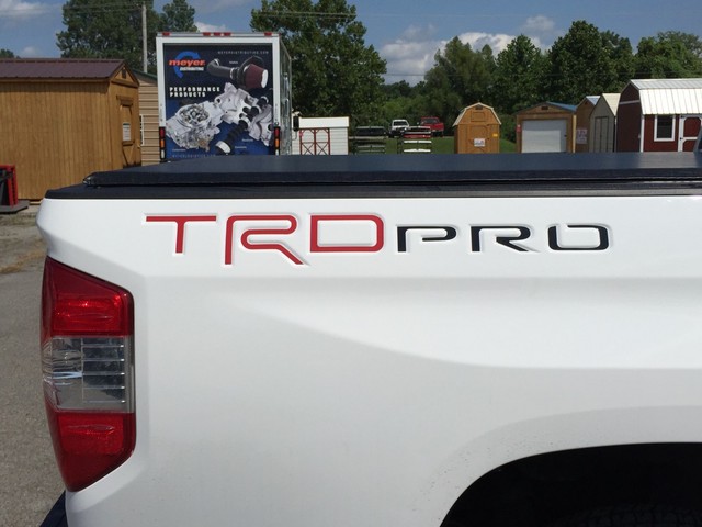 2014-2020 TOYOTA TUNDRA TRD PRO VINYL LETTERING DECALS STICKERS