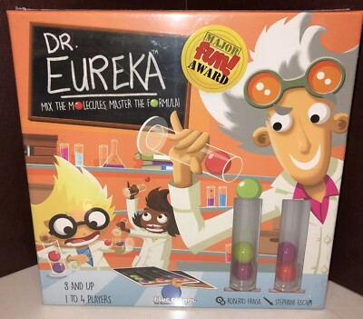 Dr. Eureka Learning Game Blue Orange Games New & Sealed