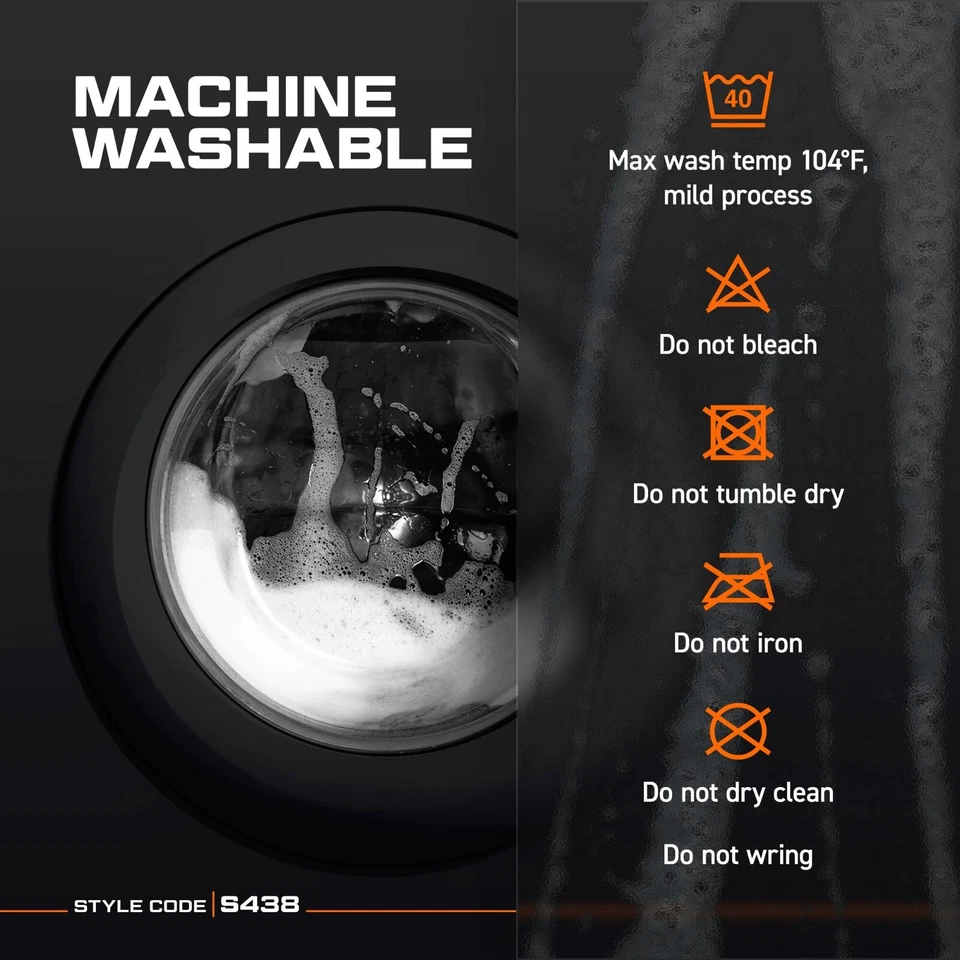 Portwest S438 Men's Waterproof Raincoat - Lightweight Long Rain Jacket with Hood - Image 4 of 4