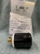Leviton Plug Twist Lock 30a 125v, Part No. 021-02711-PB Single Unit