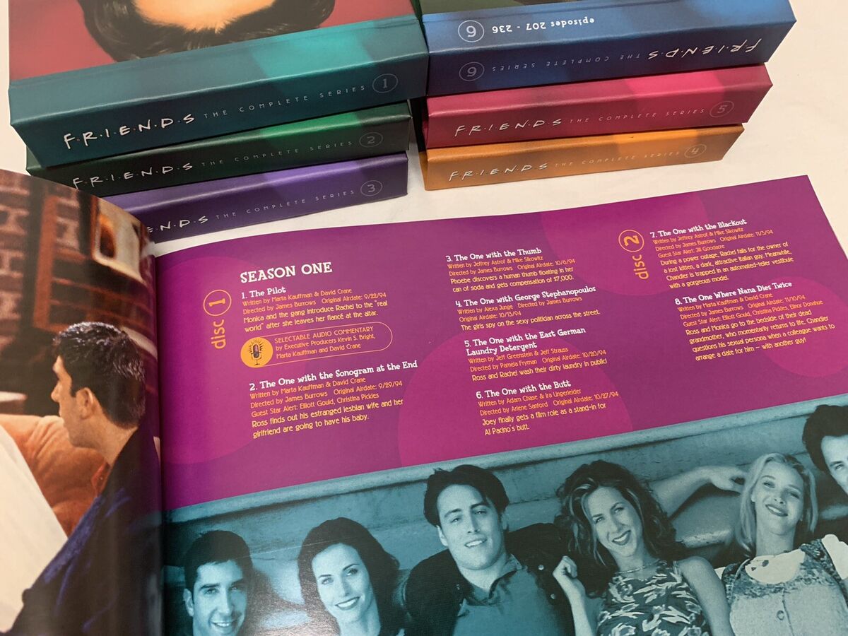 Friends - The Complete Series Collection DVD and Booklet 100 Friends - The Complete Series Collection DVD and Booklet 100
