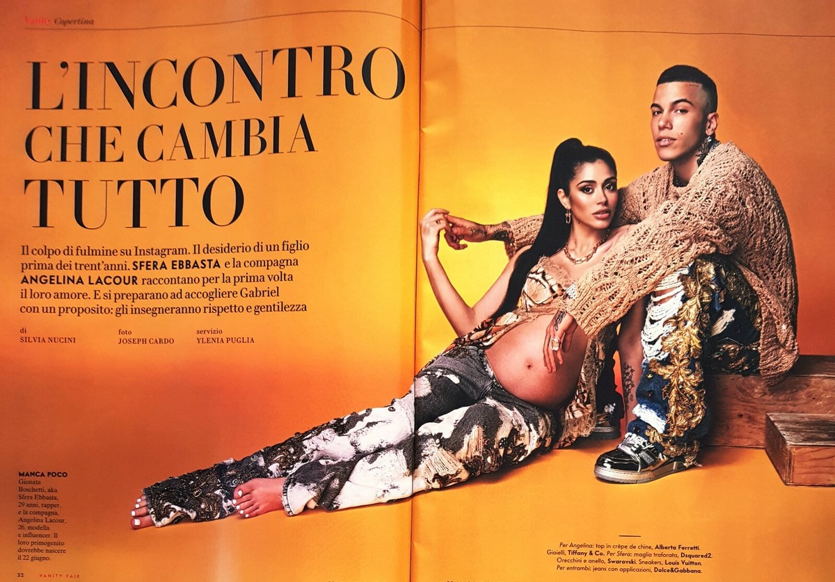 2240 RIVISTA VANITY FAIR 2022 19 SFERA EBBASTA ANGELINA LOCOUR