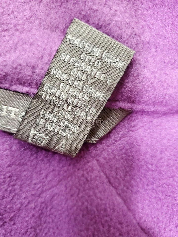 Bit & Brindle Mujer Chaleco Chaqueta Abrigo Talla M Mediano Púrpura Forrado de Vellón NUEVO Foto 3 de 4