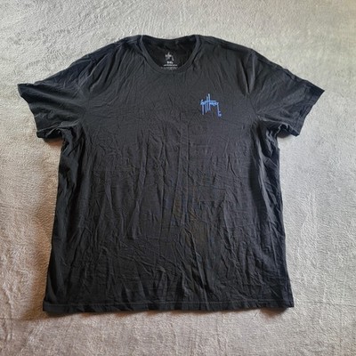 Guy Harvey 4Ocean Shirt Mens 3XL Black Whale Shark Graphic Ocean Tee Tagless
