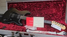Fender USA Jim Root Stratocaster Black EMG Pickups Tweed Hard Case
