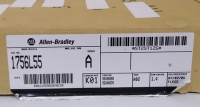 Allen-Bradley 1756-L55/A CPU Module Control Logix 1756L55 Ser A - NEW BOX