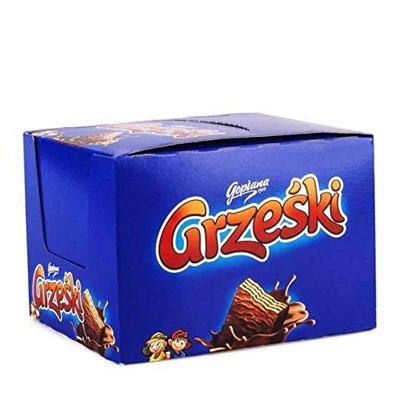 36x Grzeski Waffelriegel mit Schokolade 36g