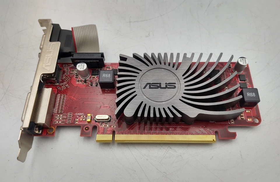 LOTE DE 4 ASUS AMD RADEON HD 6450 (EAH6450 SILENT/DI/1GD3(LP) 1GB DDR3 SDRAM Foto 3 de 4