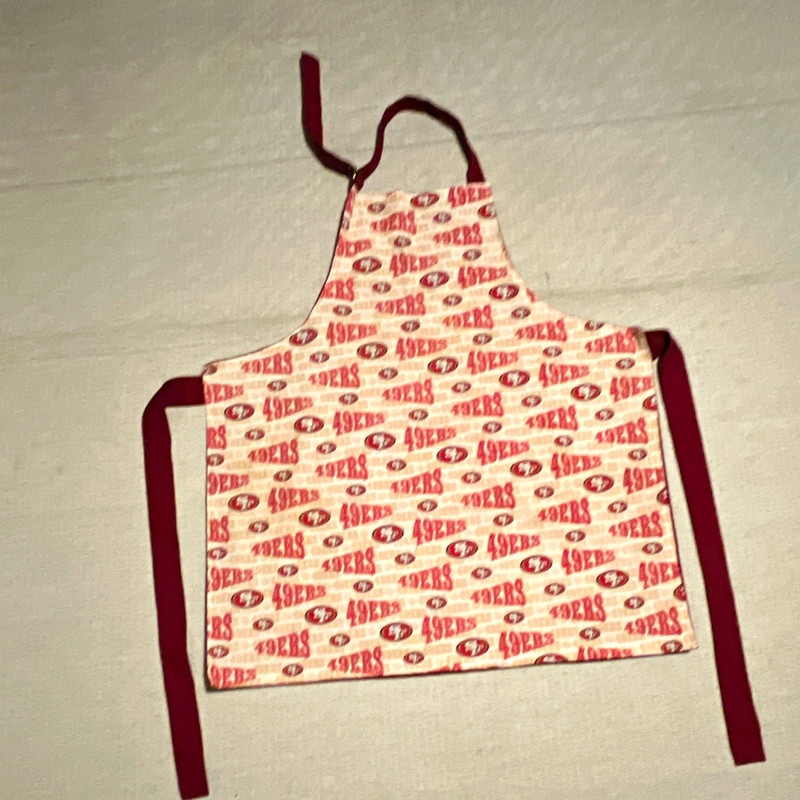 San Francisco 49ers Reversible NFL Football Apron - Red & White
