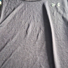 Under Armour Tech Men’s Black Sleeveless Fitted Lightweight Tank Top Size S
