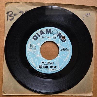 RONNIE DOVE My Babe/Put My Mind At Ease 45 7'' POP ROCK Record Vinyl Records