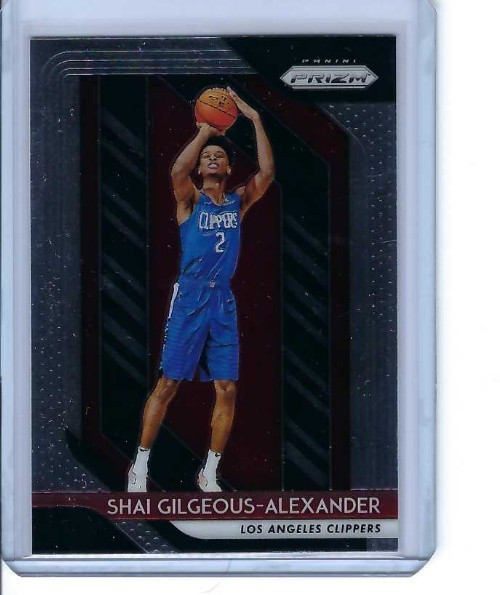 2018-19 Panini Prizm - Shai Gilgeous-Alexander #184 Prizm (RC) Rookie