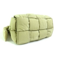 Bottega Veneta Padded Tech Cassette Mini Belt Bag 679763 Travertine