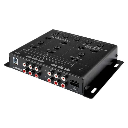 AUDIOPIPEMAP XV3V15XP Audiopipe 3-Way Active Crossover - 15 Volt Line Driver - Picture 4 of 5