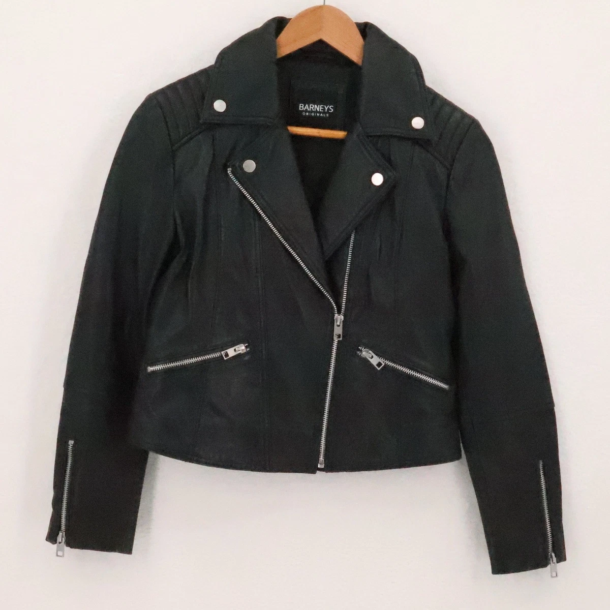 Barneys New York Leather Outer Shell Coats, Jackets & Vests for  display picture 1