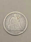 1876-S Seated Liberty Dime 10c