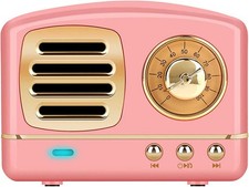 Portable Bluetooth Speaker 5W   Compact Stereo, 40mm Woofer, USB-C Handsfree