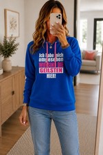 Pullover Damen ich habe mich umgesehen wir si...