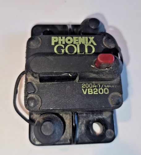 Rare VTG Phoenix Gold Circuit Breaker Old School 90s Competition 200A Car Stereo