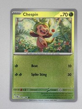 Chespin 005/086 Reverse Holo Chaos Rising