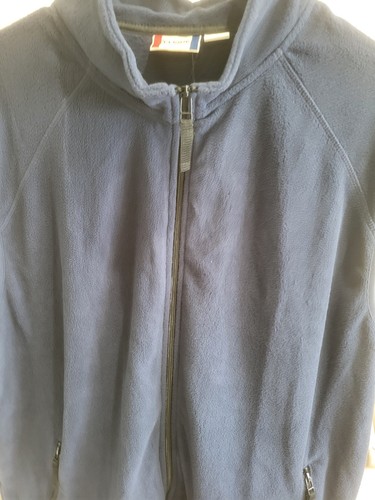 Men's Clique Fleece Vest 3XL XXXL Navy Blue Full Zip Pockets Hiking Outdoor New - Photo 3/13