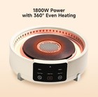 Joydeem 5.8QT/5.5L Electric Hot Pot with Divider Built-In Exhaust Fan Non-Stick — photo 5