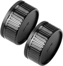 Body Cap and Lens Rear Cap Cover Replacement Set for Leica M-Mount Lens Cameras,