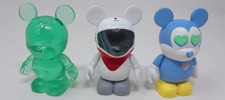 Disney Mickey Vinylmation 3 FigureLot Monorail-Hearts Chaser-Aqua
