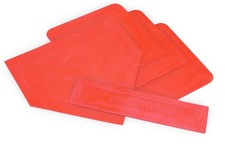 Champion Sports Youth Baseball Orange Throwdown Base Set Indoor Outdoor Use