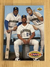 1993 Upper Deck - Teammates Ken Griffey Jr, Jay Buhner, Kevin Mitchell #55