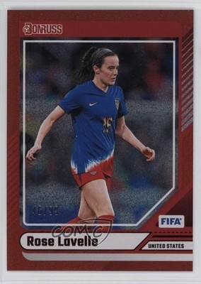 2024-25 Panini Donruss FIFA Red 46/99 Rose Lavelle #170 19di