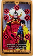 HEROCLIX X-Men X of Swords op t10p TEN OF PENTACLES Tarot Card slop le 10