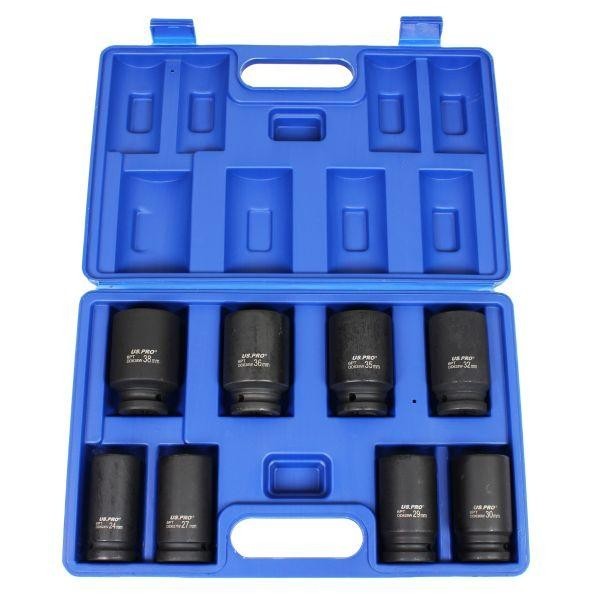 US PRO Bergen 8pc 3/4"" Drive Deep Impact Metric Socket Set