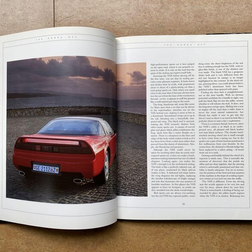 "The NSX Honda Super Sports Car" BBC (foreword by LJK Setright) 1993 Good - Foto 7 di 19