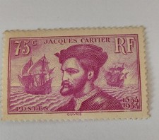 Timbre très ancien Jacques Cartier YT N°296 - 1934 (Neuf sans charnière) TBE