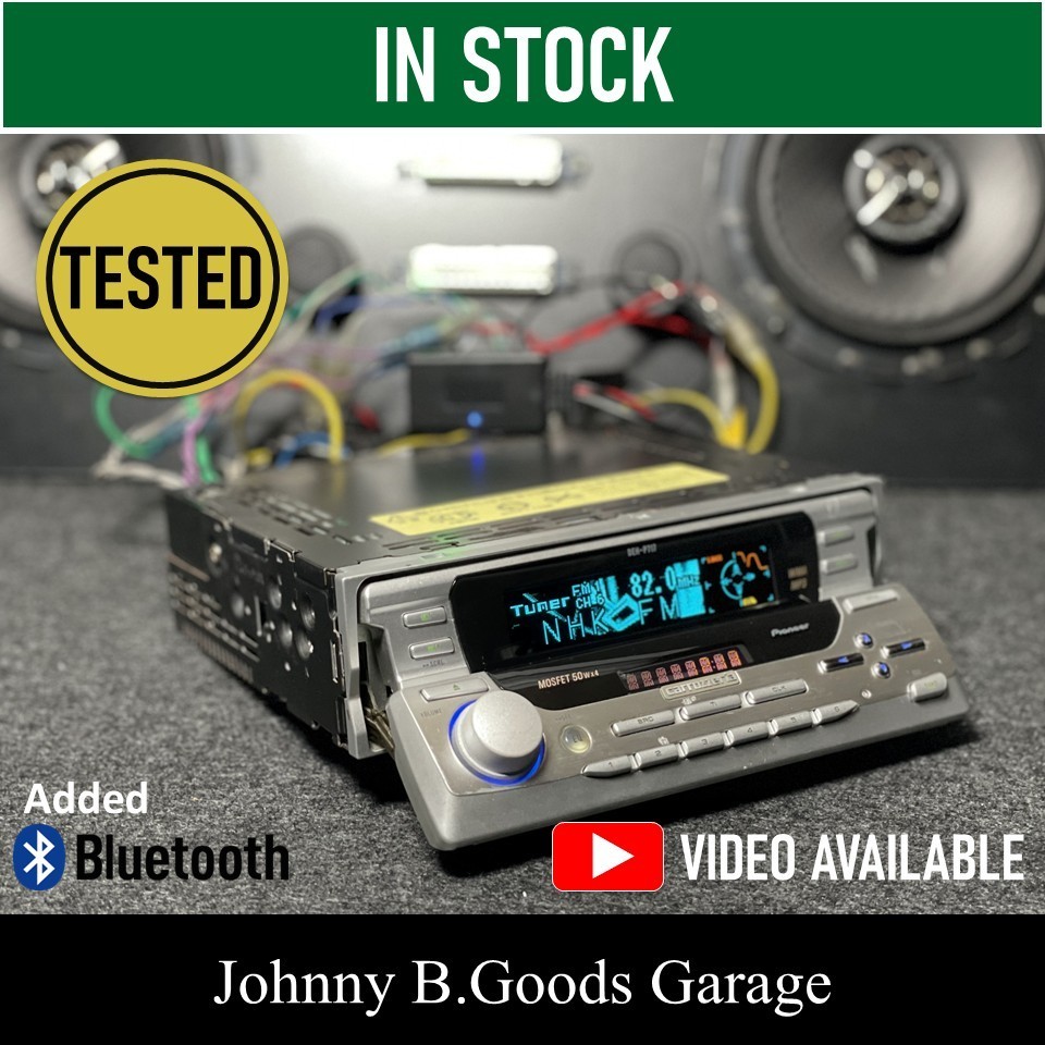 Pioneer Carrozzeria DEH-P717 CD DSP 1DIN Dolphin Display Added