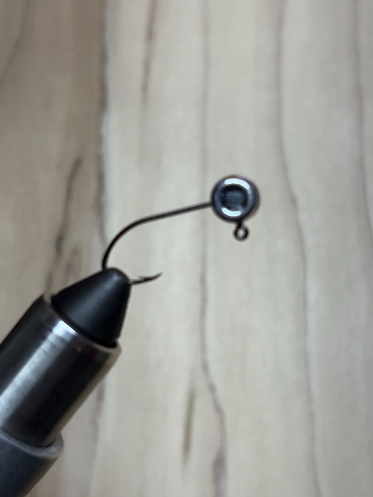 1/16 Free Style Jig Head With #6 Black Nickel Sickle Hook (Free Shipping)