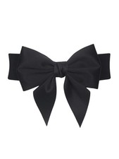 Women's Bow Knot Wide Elastic Waist Belt suit waist size:41.3-45.3" Black