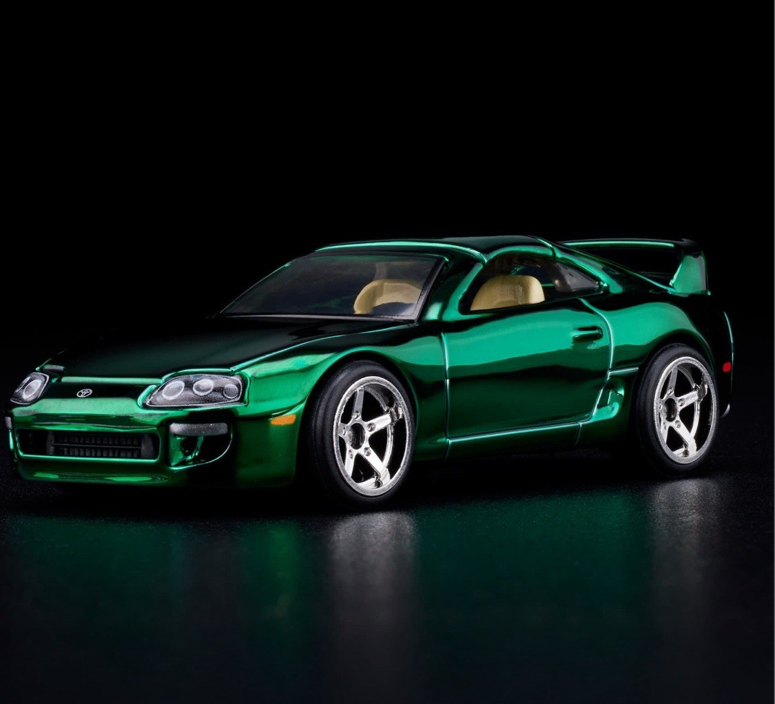 ホットウィール1997 Toyota Supra RLC スープラ 限定 レア Hot Wheels RLC 1997 Toyota Supra Green Mattel Creations Exclusive