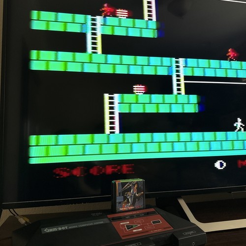 Samsung Gamboy Lode Runner SEGA Master System Korean Version SMS Rare - Picture 4 of 4