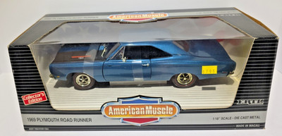 Ertl American Muscle 1969 Plymouth Road Runner Collector's Edition 1:18 SEALED