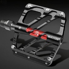 Mountain Road Bike Bicycle 3 Bearings Flat Platform Pedal  Aluminium Pedal 9/16"