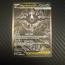 Pokemon Pitch Black Mega Darkrai EX 116/084 SIR English 