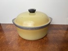 Vintage 10” Round Club Aluminum Dutch Oven Stock Pot 4qt Harvest Gold + Lid Nice — photo 2