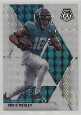 2020 Panini Mosaic White Mosaic Prizm 3/25 Chris Conley #101 s7f