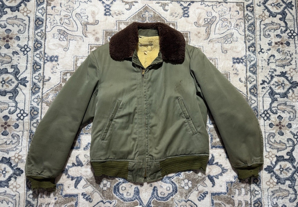 ジャケット・アウター 40s us army air force b15a flight Jacket 40's] WWⅡ U.S.ARMY Air Force Type B-15A Flight Jacket 