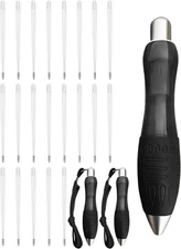 24-Pack Big Fat Pens Aids Writing For Tremor, 1 Count (Pack of 3), Black 